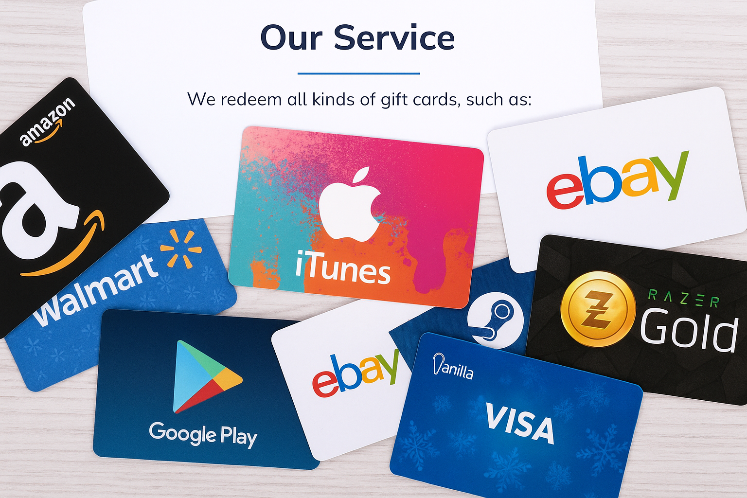 Chinese gift card vendor whatsapp number